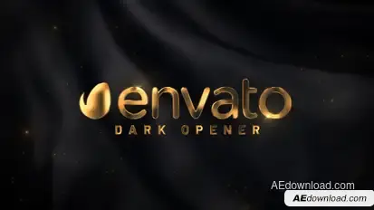 Dark Luxury Titles Titles template preview