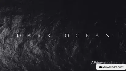 Dark Ocean - Titles Opener Titles template preview