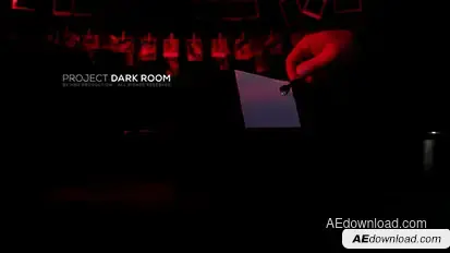 Dark Room Video Displays template preview