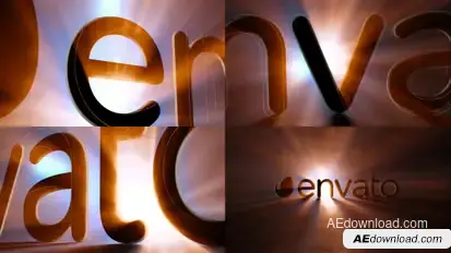 Dark Shine Logo Opener Logo Stings template preview