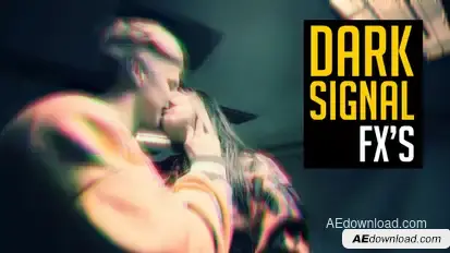 Dark Signal Effects | After Effects Elements template preview