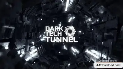 Dark  Tech Tunnel Openers template preview