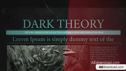 Dark Theory Openers template preview