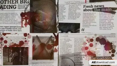 Dark Thriller Movie Intro Openers template preview