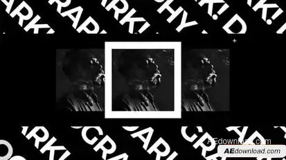 Dark Typography Opener Openers template preview