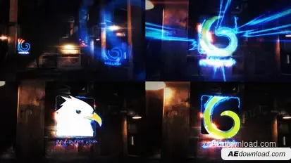Dark Urban Logo Reveal Openers template preview