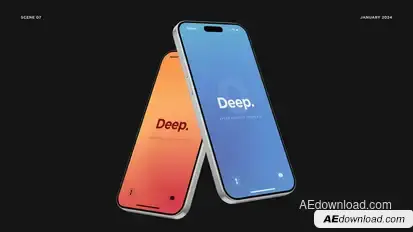 Deep - App Promo Product Promo template preview