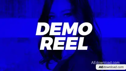 Demo Reel Promo Opener Video Displays template preview
