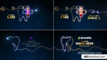 Dental Care Intro // Dental Opener Openers template preview