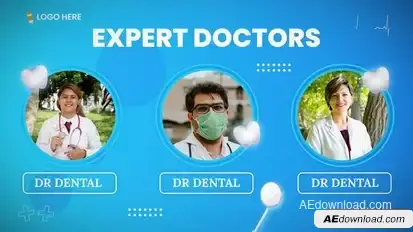 Videohive Dental Clinic Center Slideshow 56584757 Openers template preview