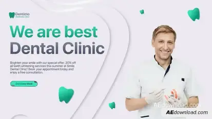 Dental Clinic Promo Openers template preview