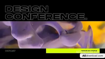 Design Conference Promo Openers template preview