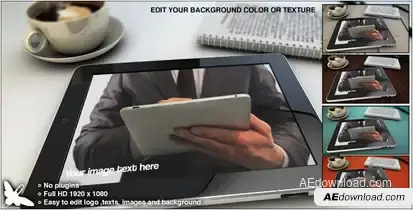 Desk Pad Video Displays template preview