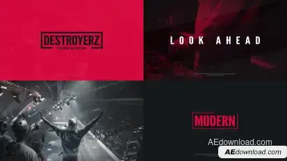 Destroyerz // Sport Promo Openers template preview