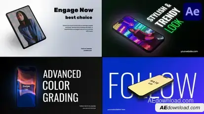 Device MockUp | After Effects Openers template preview