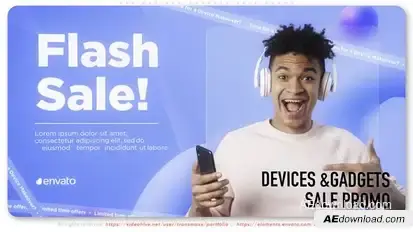 Devices and Gadgets Sale Promo Product Promo template preview