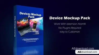 Devices Mockup Pack Product Promo template preview