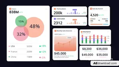 Diagram Infographic Elements template preview