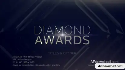 Diamond Awards Opener Openers template preview
