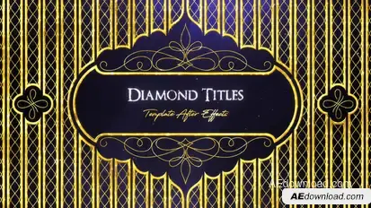 Diamond Titles Titles template preview
