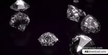 Diamonds Opener Video Displays template preview