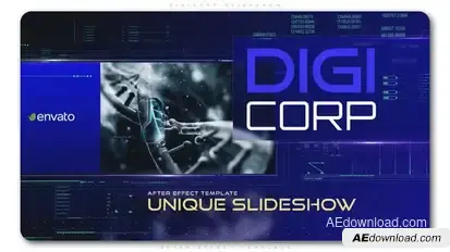 DIGICORP Slideshow Openers template preview