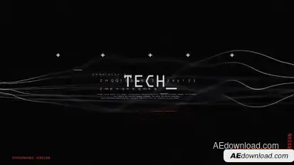 Digital Abtract Intro Openers template preview