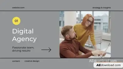 Digital Agency Marketing Promo Openers template preview