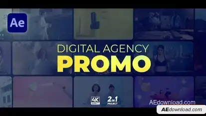 Digital Agency Promo Openers template preview