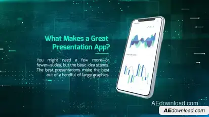 Digital App Presentation Product Promo template preview