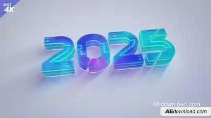 Digital Clean Logo Transform Reveal 2025 Logo Stings template preview