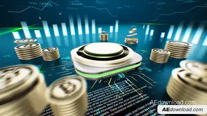 Digital Coin logo Openers template preview