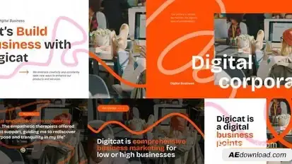 Digital Corporate Openers template preview