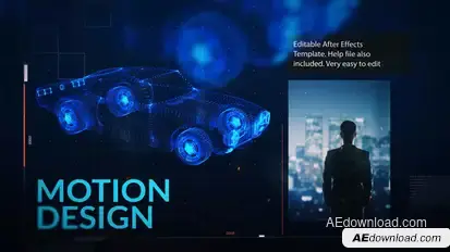 Digital Corporate Slideshow Video Displays template preview