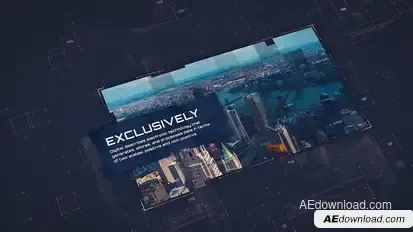 Digital Corporate Technology v.2 Video Displays template preview
