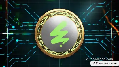 Digital Currency Logo Openers template preview
