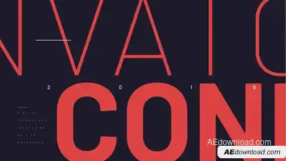Digital Design Conference // Dynamic Event Promo - Intro Openers template preview