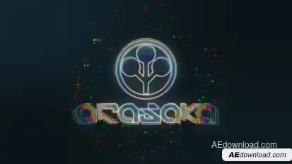 Digital Glitch Logo V2 Logo Stings template preview