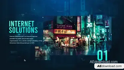 Digital Informative Presentation Openers template preview