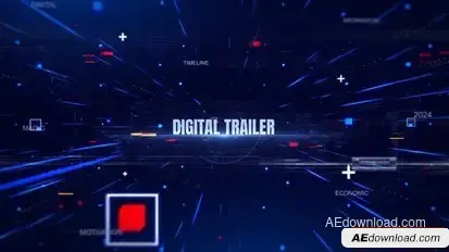 Digital Intro Openers template preview
