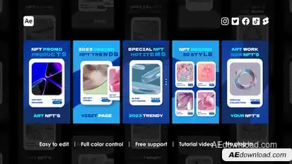 Digital Item Instagram Reels Product Promo template preview