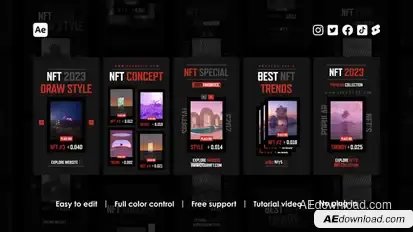 Digital Item Instagram Stories Product Promo template preview