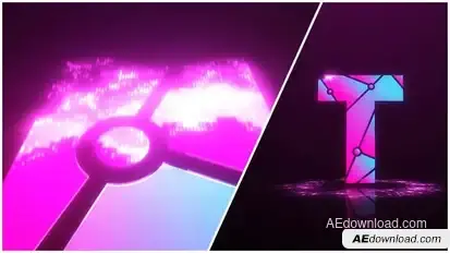 Digital Logo Opener Logo Stings template preview