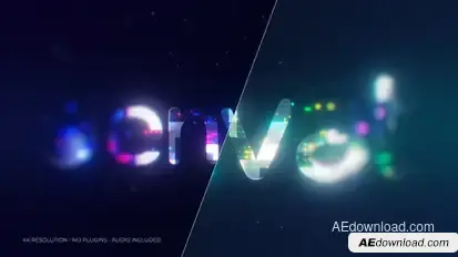 Digital Logo Opener Logo Stings template preview