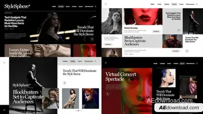 Digital Newspaper Video Template Product Promo template preview