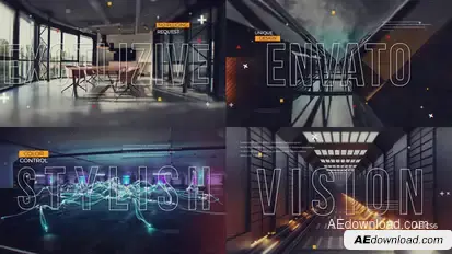 Digital Opener Video Displays template preview