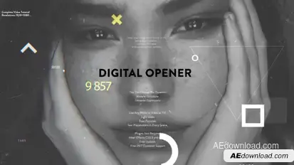 Digital Opener Openers template preview