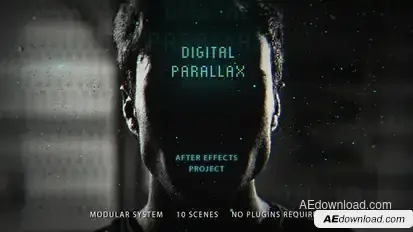 Digital Parallax Video Displays template preview