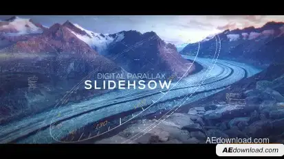 Videohive Digital Parallax Slideshow 20465386 Video Displays template preview