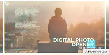 Digital Photo Opener Openers template preview